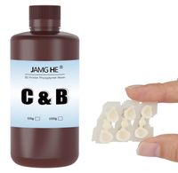 Temporäre Harz für zahnmedizinische Modelle, Farbton A1, 500g, kompatibel mit DLP- und LCD-Technologien 405nm, hohe Präzision