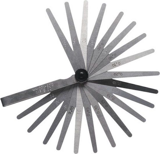 Masidef Connex Voelermaat 20 delig. 0.05 tot 1.00 mm