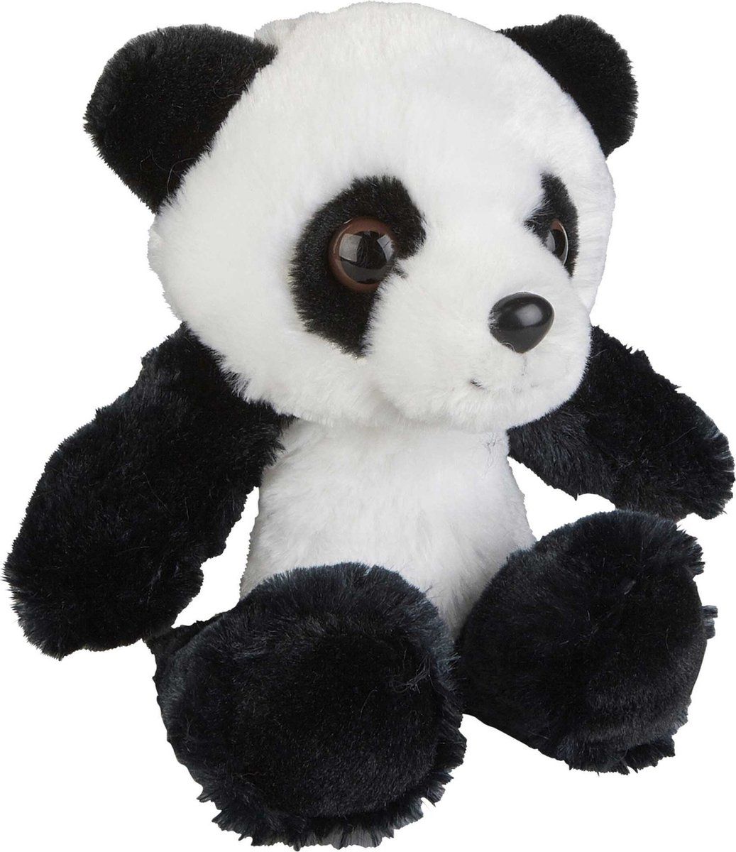 Ravensden Pluche knuffel dieren Panda beertje 18 cm - EAN: 5024288158845