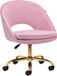 4RICO Make-up Stoel Draaibaar Voor Professionals Roze Ergonomisch