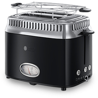 Russell Hobbs Retro Classic Noir Broodrooster - Zwart