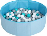 SELONIS Opvouwbaar ballenbad voor kinderen met 300 plastic ballen ∅6cm - 80x23cm