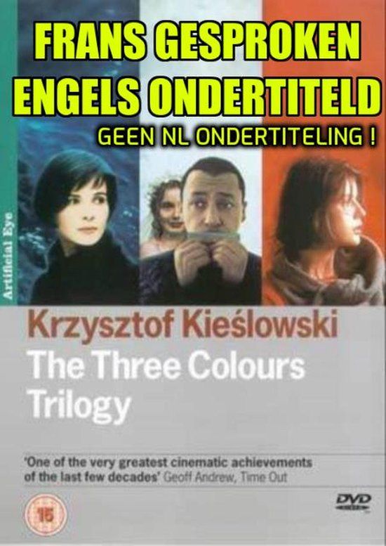 Artificial Eye Trois Couleurs: Blue, Blanc, Rouge / DVD / 1993