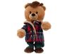 Decoris Beer polyester L10b16h32 cm multi