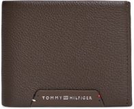 Tommy Hilfiger Portefeuille Cuir Marron Unisexe Adultes