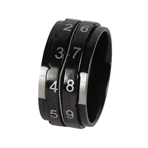 Knitpro Knitpro zwart (maat 8, 18,2 mm) rijtellerring - 1 Stuk