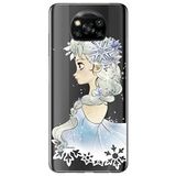 ERT GROUP mobiel telefoonhoesje voor Xiaomi POCOPHONE X3 origineel en officieel erkend Disney patroon Elsa 010 optimaal aangepast aan de vorm van de mobiele telefoon, gedeeltelijk bedrukt