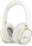 Guess Draadloze koptelefoon voor BT Headphones Enc Rectangle Metal Script - Wit