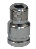 ATM 181003-B rateladapter 25 mm 3/8 inch 1/4 inch in blisterverpakking