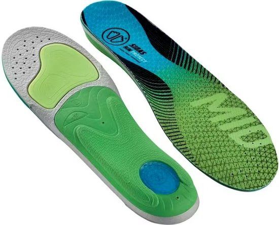 SIDAS 3 Feet Run Protect Mid Inlegzolen Transparant Unisex Maat 46-48