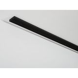 GARDINIA Gordijnrailset, complete set met 2-loops gordijnrail, incl. bevestigingsmateriaal, zwart, 150 cm