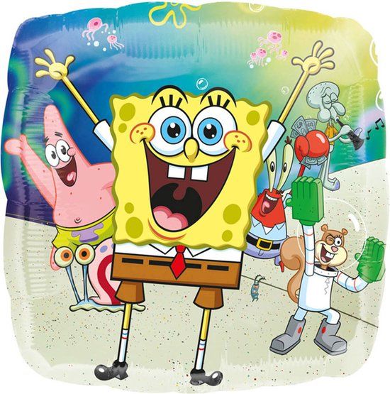 AMSCAN - SpongeBob folieballon 43 cm