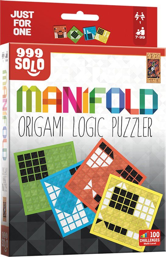 999 Games Manifold - Solo spel - Breinbreker - Stimuleert het ruimtelijk inzicht - Educatief spel - Puzzel