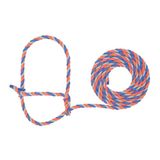 Weaver Leather Vee Vee Rope Halter, Blauw/Koraal/Grijs, 7'