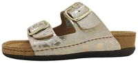 Jane Klain Chaussures femme Pantoufles Sabot Or Loisir