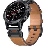 Garmin Bracelet cuir véritable Instinct 2 (marron)
