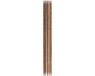 KnitPro 31028 Ginger jeu d'aiguilles, bois, naturel/brun, 20 cm, 4,5 mm
