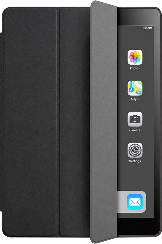 Eiger Magnetische Folio Hoes Zwart voor Samsung Galaxy Tab A9 / A11 met Stylushouder
