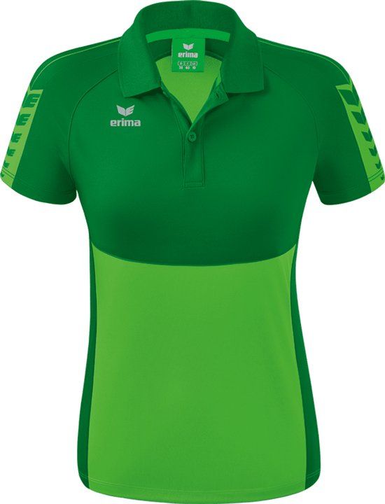 ERIMA Six Wings Polo Dames - Green-Smaragd - Maat 38