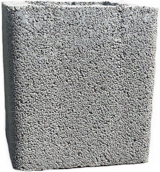 Intergard Barbecue beton houtskool bbq verlengstuk grijs 30x30x35cm