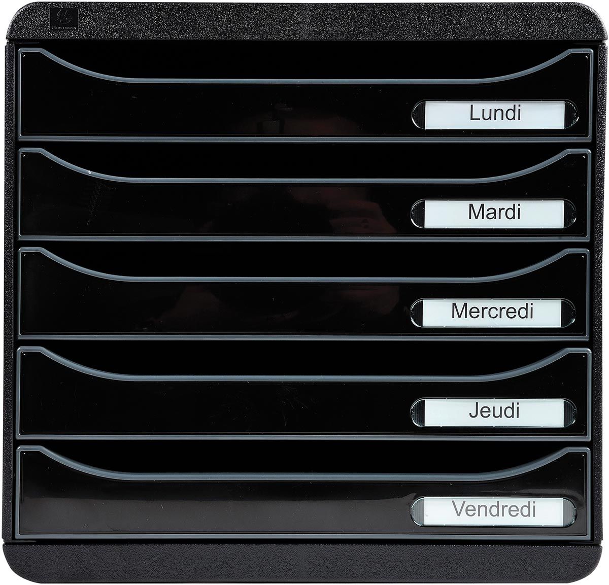 Exacompta Big-Box Plus ladenblok - zwart glossy