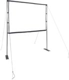 vidaXL Projectiescherm met standaards 84 inch 4:3