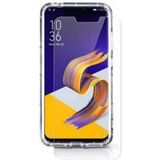 iBroz - Achterzijde behuizing voor mobiele telefoon - thermoplastic polyurethaan (TPU) - transparant - met schermbeschermer - voor ASUS ZenFone 5 (ZE620KL), ZenFone 5Z (ZS620KL)