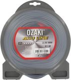 Anders PRAKTISCHE TUIN OZAKI nylon lijn voor bosmaaier - Ø 2,5 mm - L 81 m