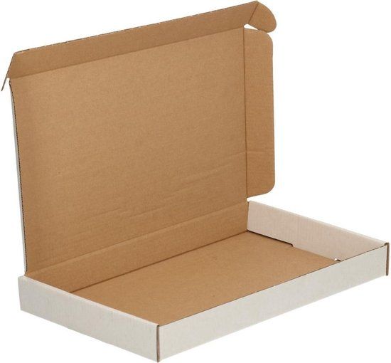 10 Brievenbusdoosjes A5+ Formaat 255x160x28 mm - Verzenddozen