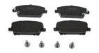 Ferodo FDB1859 PREMIER remblokkenset, schijfrem - (4-delig) - (4 stuks) | Compatibel met: HONDA CIVIC IX, CIVIC VIII Hatchback