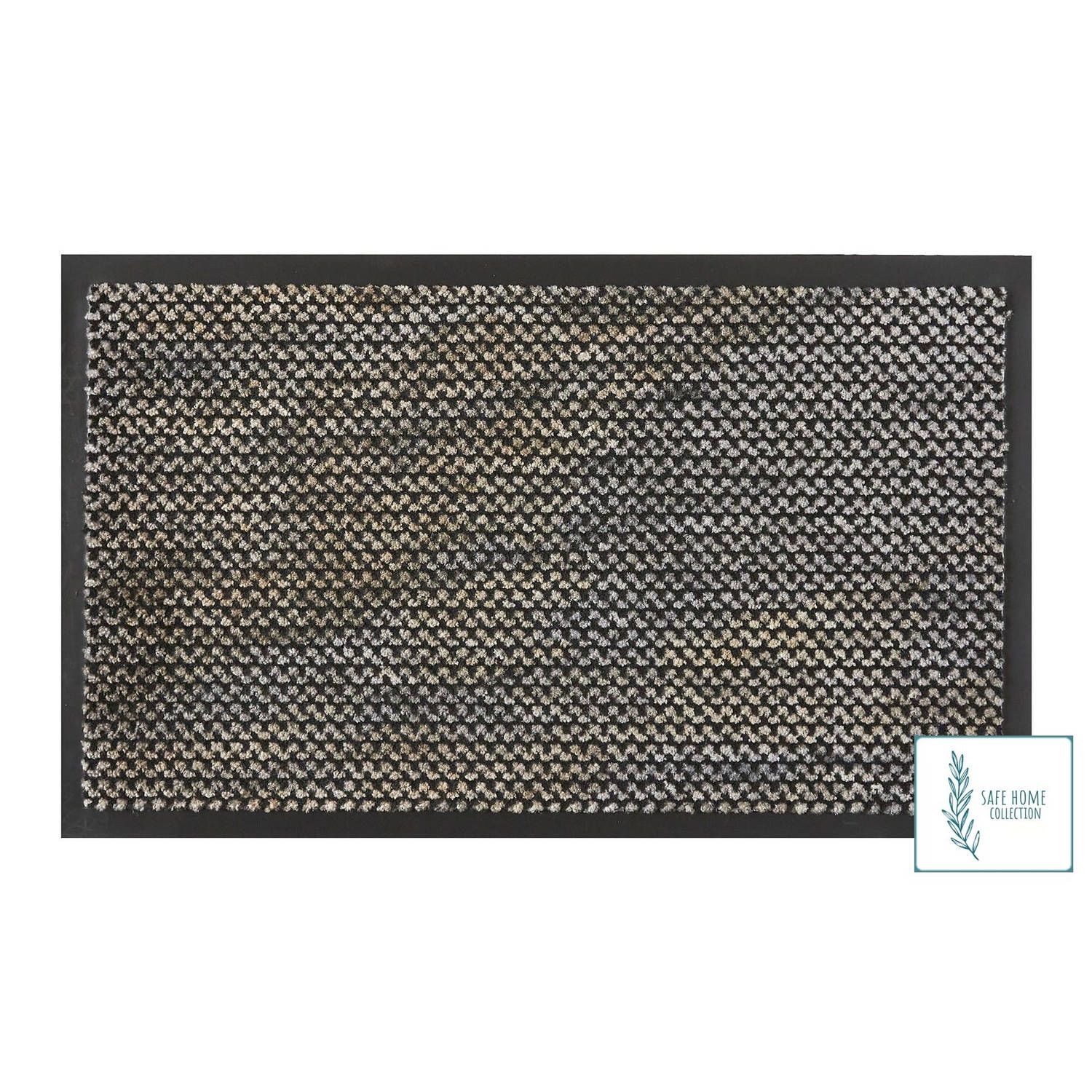 MD-Entree Roxy Antibacteriële Schoonloopmat - 45 x 75 cm - Grijs