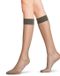 FALKE Seidenglatt Sheer 15 DEN Kniekousen Dames Grijs Maat 39-42