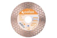 COFAN Porseleinen schijf Dual Cortar Y Desbastar 115 mm hoogte 22,2