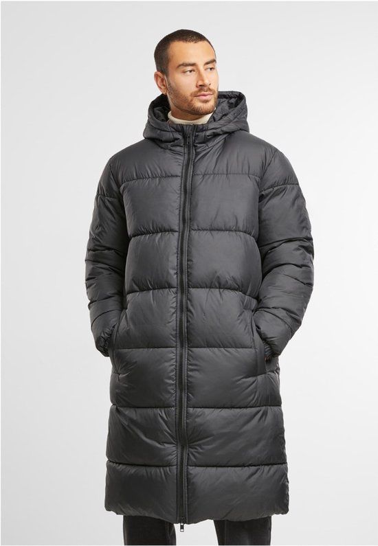 Urban Classics - Long Puffer winterjas - 4XL - Zwart