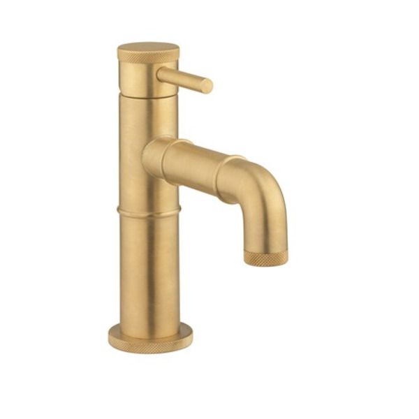 Crosswater MPRO INDUSTRIAL wastafelkraan - 15.9cm - Geborsteld Messing - PRI110DNUB