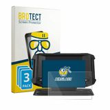 BROTECT Screenprotector 3 Stuks voor Lowrance Eagle 4 Beschermglas Transparant