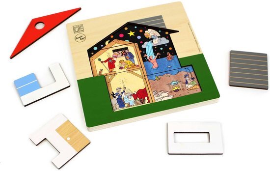 Ikonic Toys Joost Swarte Puzzel 'Huis'