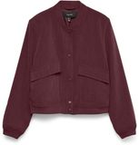 VERO MODA VMAMALA SHORT JACKET NOOS Dames Gewatteerde jas Windsor Wine XS