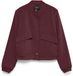 VERO MODA VMAMALA SHORT JACKET NOOS Dames Gewatteerde jas Windsor Wine XS