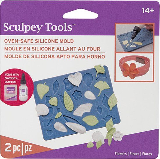 Sculpey Boetseermal flowers