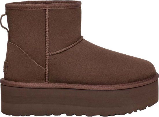 UGG - Classic Mini Platform Burnt Cedar - Maat 41 - Unisex - Maat 41