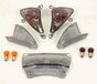 one by Camamoto Transparante Knipperlicht/Cabochons compatibel met Yamaha T-Max 500 2001-2007 (Transparante Rook)