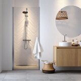 Sealskin Hooked draaideur 90x200cm voor nis 6mm veiligheidsglas zilver hoogglans