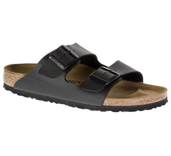 Birkenstock Arizona - Slippers - Black - Maat 48 - 4040714196534