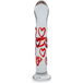 LOVE AND VIBES Gode godemichet en verre Heart Bubble