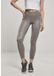 Urban Classics Imitation Leather Legging Dames M Grijs