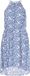 MAIRE Robe Bleu Blanc