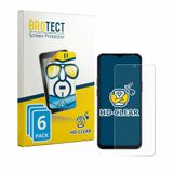 BROTECT - Screenprotector voor Blackview Wave 7C - Folie Beschermfolie transparant 6 Stuks