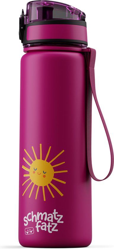 Schmatzfatz Drinkfles Sportfles - 500 ml - Purple Sun