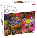 Tactic Robin in the Autumn Leaves Puzzle de 1000 pièces